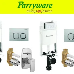 Half Frame Concealed Cistern, with divater body upper Euclid set of 2 pic 020 Dual Flush Tank-picture-16