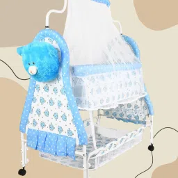 Cradle for kids cradle for baby boy and girl Cradle With Swing & Mosquito Net-picture-8