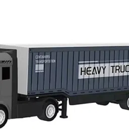 Metal container truck 1922-2 Black-image-57