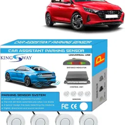 White Reverse Parking Sensors for I20 2020 Onwards White Reverse Parking Sensors for I20 2020 Onwards Parking Sensor-image-50