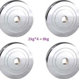 8 kg (2 KG * 4Pcs) Exclusive Jumbo Quality Gym Steel Dumbbell Home Gym Combo-image-52
