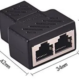 RyzCare RJ45 Network 1 to 2 Port Ethernet Adapter Splitter Lan Adapter image 2