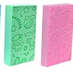 Bath Sponge Ultra Soft Korean Scrubber Bathing Exfoliating Sponges Body-image-13