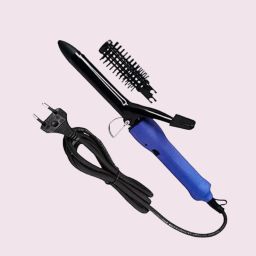 megazone Hair Curler For Women Iron Road Brush Electric Hair Curler-image-5