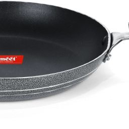 2.6mm Non stick Tapper pan -0.6 Ltr - 20cm Dia (Silver) Taper Fry Pan 20 cm diameter 0.6 L capacity-image-65
