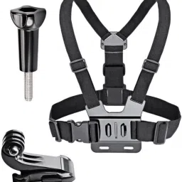 CHG Adjustable Chest Harness Belt Strap Mount Light Weight 3 Points Elastic Strap-28