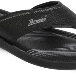 Men PUK2223G Men's Slip-on Black Sandals for Men | Comfortable Sole & Durable Sandal-image-28