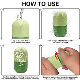FEELHIGH Ice Roller with Cucumber Scrub - 10ml+500ml image 2