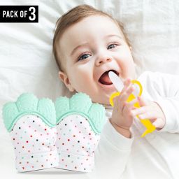 Baby Teething Mitten, Baby Soother, Baby Chewing Toys, Baby Fruit Shaped Teether-image-15