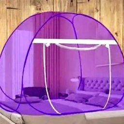 Polyester Infants Washable Double Bed/ King Size Bed/ Machardani Tent Mosquito Net-image-63