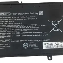 SOLUTIONS-365 Compatible BI03XL battery for hp Pavilion X360 13-U M3-U M3-U001DX M3-U103DX 13-U100TU 13-U100TU 13-U118TU Stream 14-AX 14-ax010wm 14-ax020wm 14-ax030wm Series 3 Cell Laptop Battery-image-24