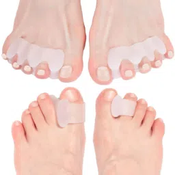 Combo 4 Finger 1 Finger Pairs Toe Separator Bunion Corrector-image-11