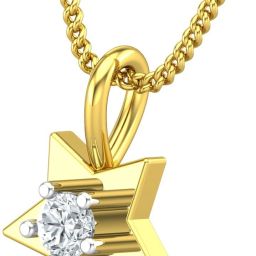 JEWEL HUB JPT1952_SI-JK_Y 18kt Diamond Yellow Gold Pendant-image-41
