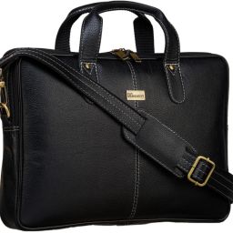 Men Black Messenger Bag - Extra Spacious-29