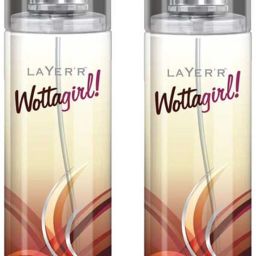 Wottagirl Vanilla Twist Perfume Body Spray Pack of 2 Combo (135ML each) Perfume Body Spray - For Women-image-60
