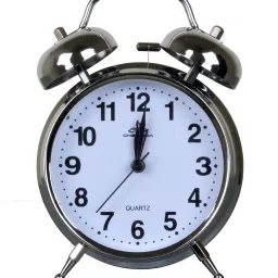 Analog Steel- Twin Bell Alarm Clock-19