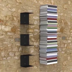 Metal Open Book Shelf-24