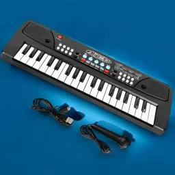 37-Key Musical Piano Keyboard with Microphone 430A1 Song Record Feaure_V251-picture-3