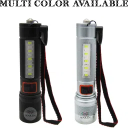 waken Self Defence Torch 5 Lighting Modes with Seat Belt Cutter & Red-Blue Blinker Torch image 5