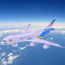 Airplane Toy Kids Toy Plane Airbus with Flashing Lights-23