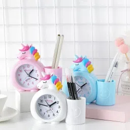 poksi Analog Multicolor Clock image 3