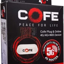 COFE CF-5G707WF SIM Based 5G WIFI Support All SIM Supports All DVR, CCTVs, Speed Amn 4G Router 2.4 GHz 450 Mbps Wifi Speed Single Band Internal Antenna MiFi (Sim Based)-18