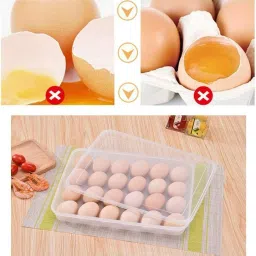 jigshtial Plastic Egg Container- 2 dozen image 4