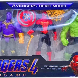 Set of 5 Marvels Superheroes Action Figure Toy Set in Action Toy for Kids-18