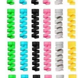 Wazood 24 Pieces Multipurpose USB cable Protector, protect -Cell Phones Cable Protector-image-86