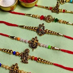Religious Rakhi Set Assorted Rakhi Set-image-72