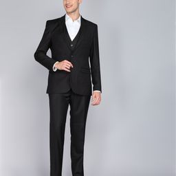 raymond Men 3 PC Suit Solid Suit-picture-40