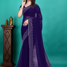 Embellished Bollywood Georgette Saree-image-66