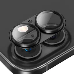 SCRENZO Back Camera Lens Ring Guard Protector for iPhone 16/ iPhone 16 Plus, Metal Alloy Camera Ring Cap For iPhone 16/ 16 Plus-15