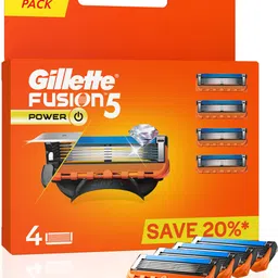 gillette Fusion Power - shaving blades for men with beard shaping back blades-picture-4
