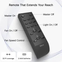 iotics Smart Touch Switch for 2 Lights, Remote, Mobile App, Alexa & Google Home Smart Switch image 4