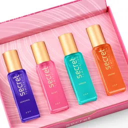 Luxury Perfume Gift Set for Women with Romance, Adore, Dream & Bliss (20 ml x 4) Eau de Parfum-80 ml-46