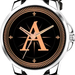 prathsy Analog Watch - For Men ALPHA-A-3K-SIL-BLK-L-2 image 2