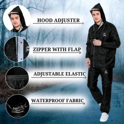 Solid Men Rain Suit-image-5