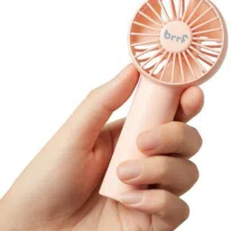 Brrf Pocket Fan | Inbuilt Battery 2000 mAh Handheld Fan, 3 Speeds, USB Rechargeable | Upto 12 Hours Running On Single Charge, Carry It Anywhere USB Fan-15