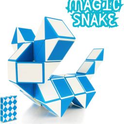 Magic Snake Puzzle Cube - Great for Stress Relief and Brain Development-24