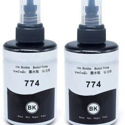 kalar 774/7741 Refill Ink Bottle for Epson M100, M200 M105, M205, L655 Printer Black - Twin Pack Ink Bottle-image-86