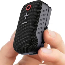 Portronics Talk Three Wearable with Mic,Spring Clip-On,10Hours Playtime 2 W Bluetooth Speaker-2