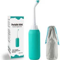 Portable bidet, Jet Spray for Toilet | Retractable, 2 angled Nozzles ND228 Manual Bidets-image-72