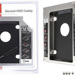 TERABYTE 2.5''Internal SATA 2nd HDD 9.5MM CADDY CD/DVD-ROM to Expanded Data Storage 2.5 inch 9.5MM Internal Hard Drive Enclosure/HDD CADDY-12