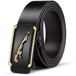 Men Black Artificial Leather, Texas Leatherite Belt-image-75
