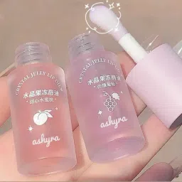 Crystal Jelly Lip Oil Set – Deep Moisture & Shine with Fruity Tints (Pack of 2)-35