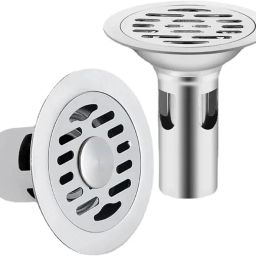 Floor Stainless Steel Pop-Up Strainer-image-13