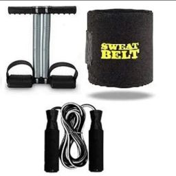 Fitness accessories Combo Tummy Trimmer, Sweat Belt And Skipping Rope Fitness Accessory Kit Kit-image-32