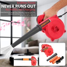 Unbreakable Anti-Vibration With 2 Extension Pipe Vacuum Cleaner/ Electric Air Blower and Suction Dust Cleaner for AC/Computer/Home Forward Curved Air Blower-11
