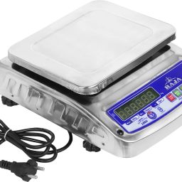 GVC Stainless Steel 30kg x 2g, Chargeable Front & Back Display for Shops, Restaurant Weighing Scale-image-38